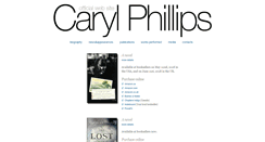 Desktop Screenshot of carylphillips.com